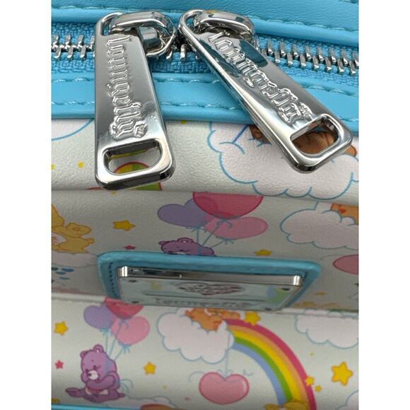 Loungefly Care Bears 40th Anniversary All‎ Over Pattern Mini Backpack NWT - Picture 5 of 10